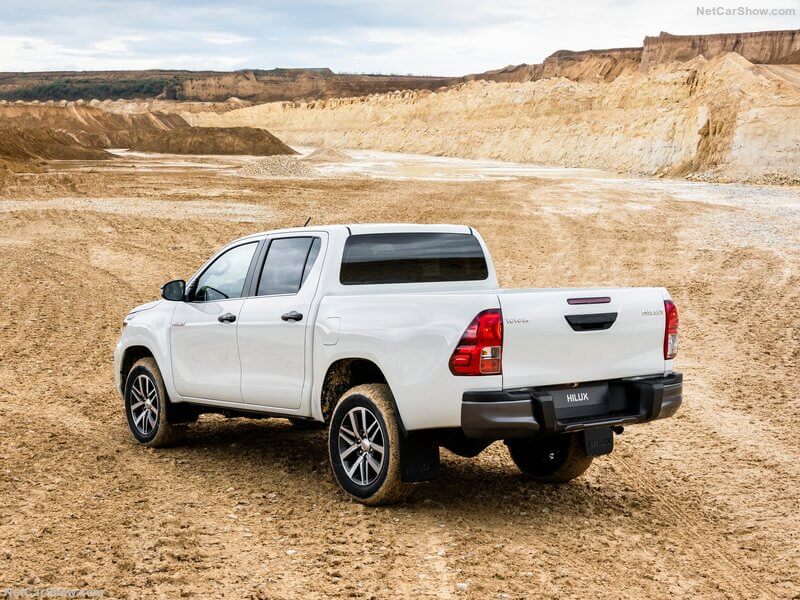 Toyota Hilux Special Edition, trasera.