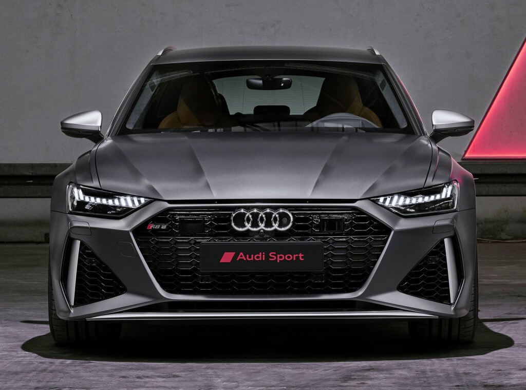 Audi RS6 Avant, frontal.