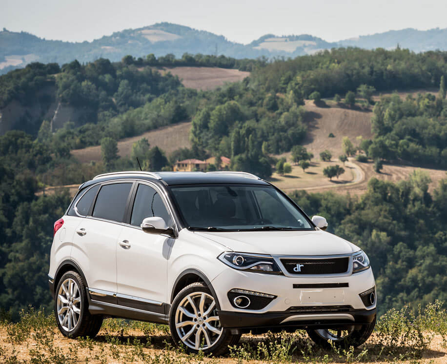 DR 6 Touring: frontal.