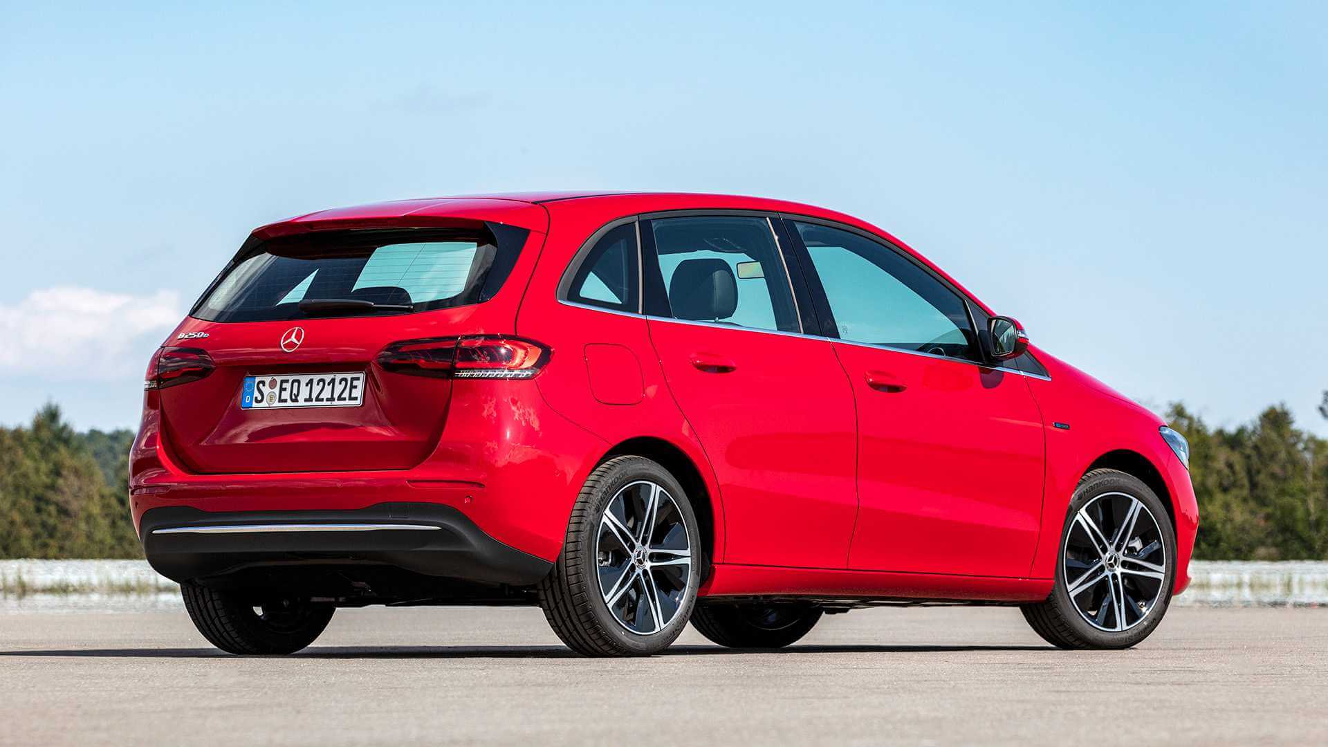 Mercedes Clase B 250 e, versión híbrida enchufable.