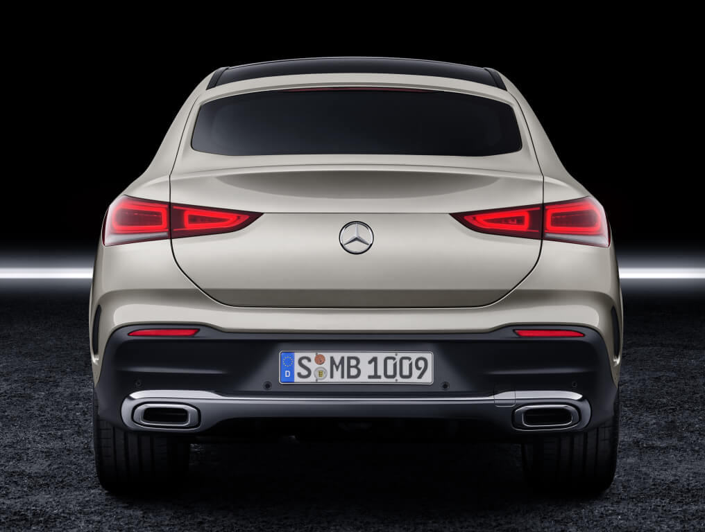 Mercedes GLE Coupé, diseño trasero.