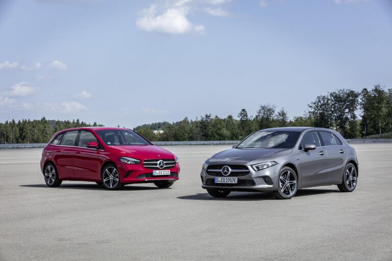 EQ Power: la gama híbrida enchufable de Mercedes llega a los Clase A y Clase B