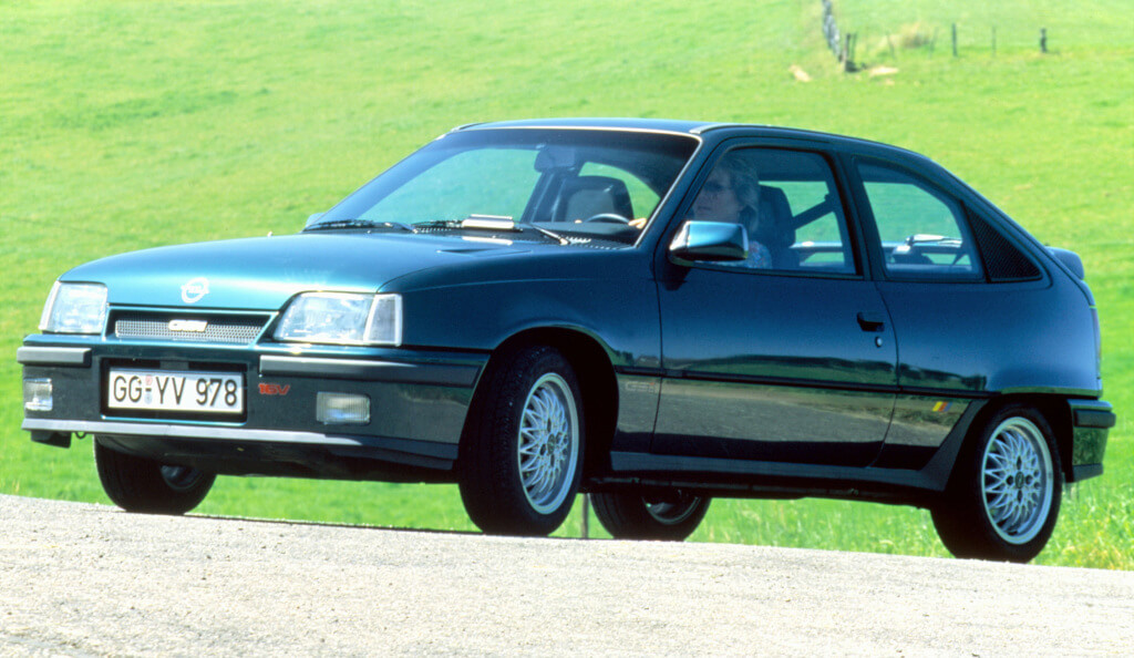 Opel Kadett GSI.