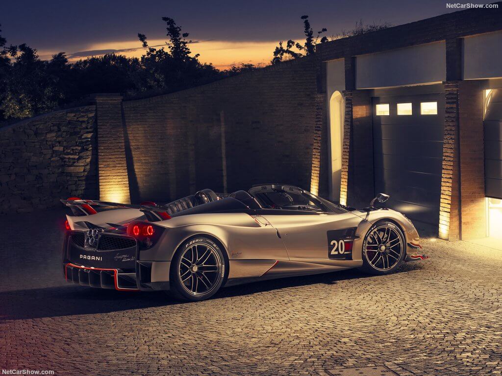 Pagani Huayra BC Roadster.