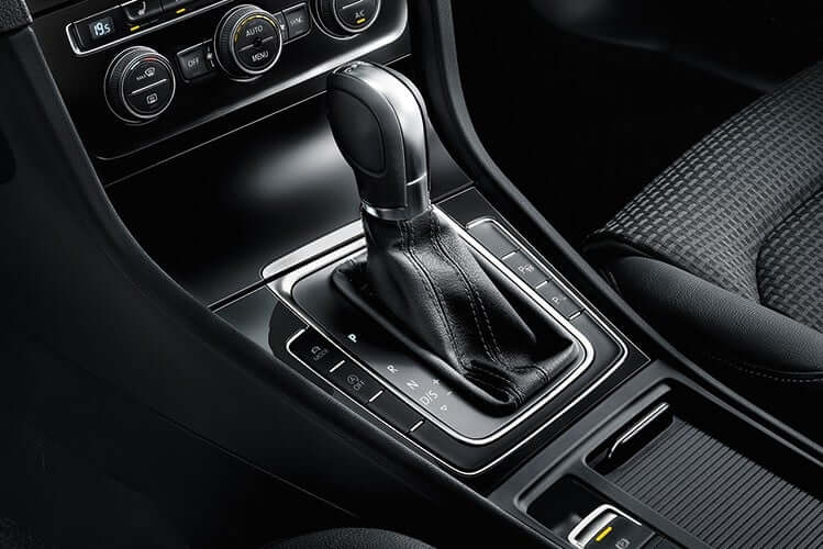 Caja de cambios DSG: palanca.