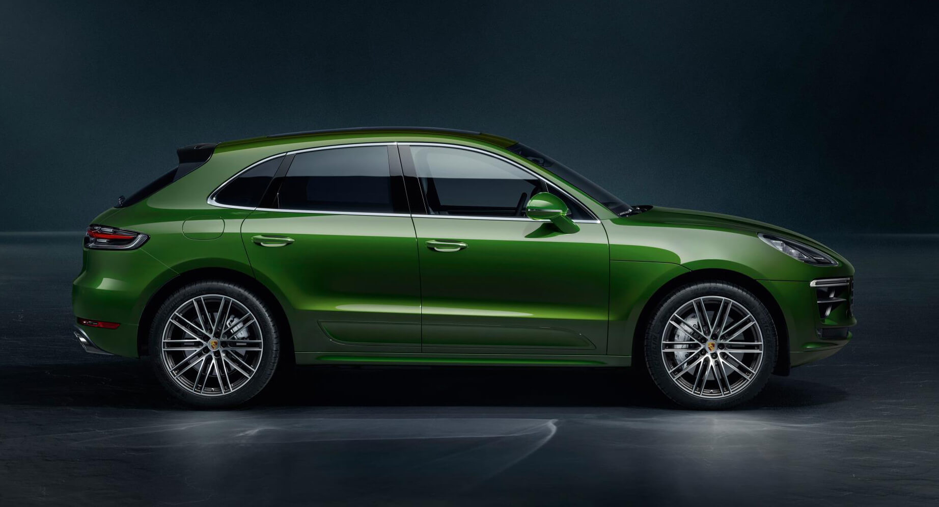 Lateral del Porsche Macan Turbo 2019