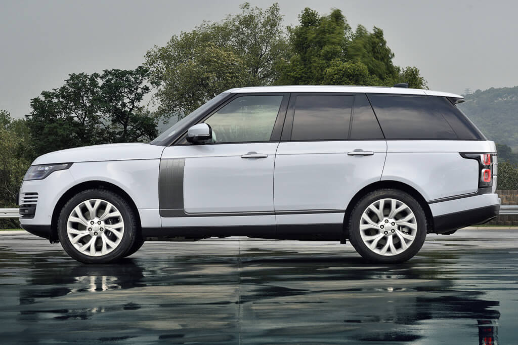 Lateral del Range Rover.