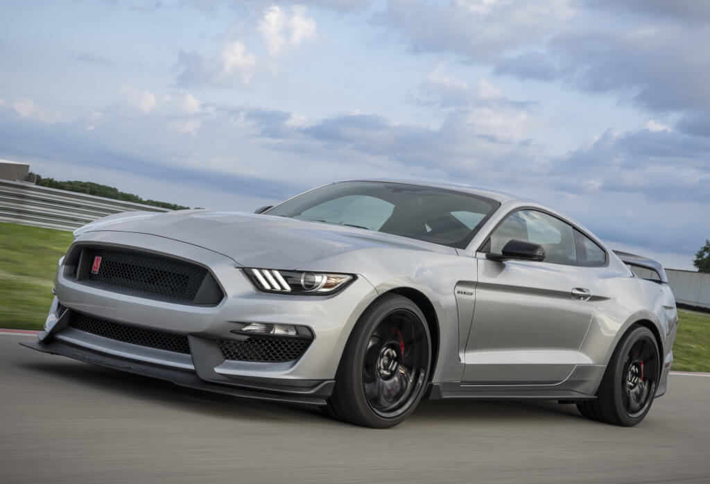 Shelby Mustang GT350R: frontal.