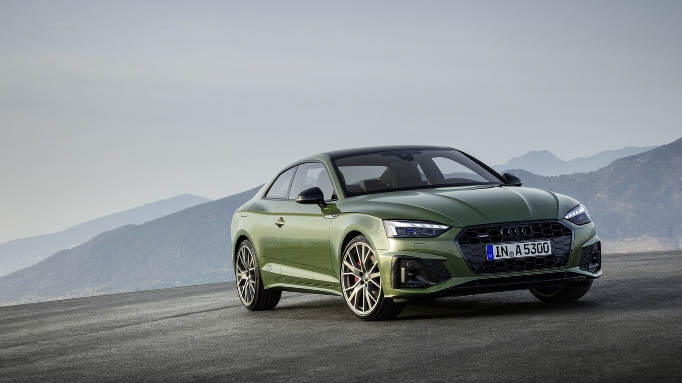 Frontal del Audi A5 2020