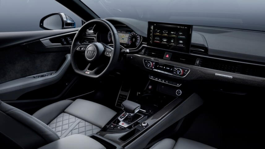 Audi S5 TDI 2020, interior.