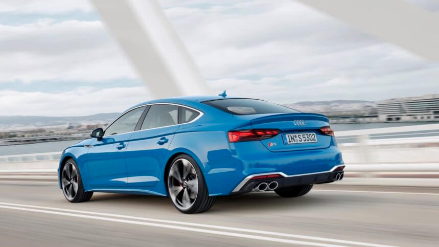 Audi S5 TDI 2020. trasera.