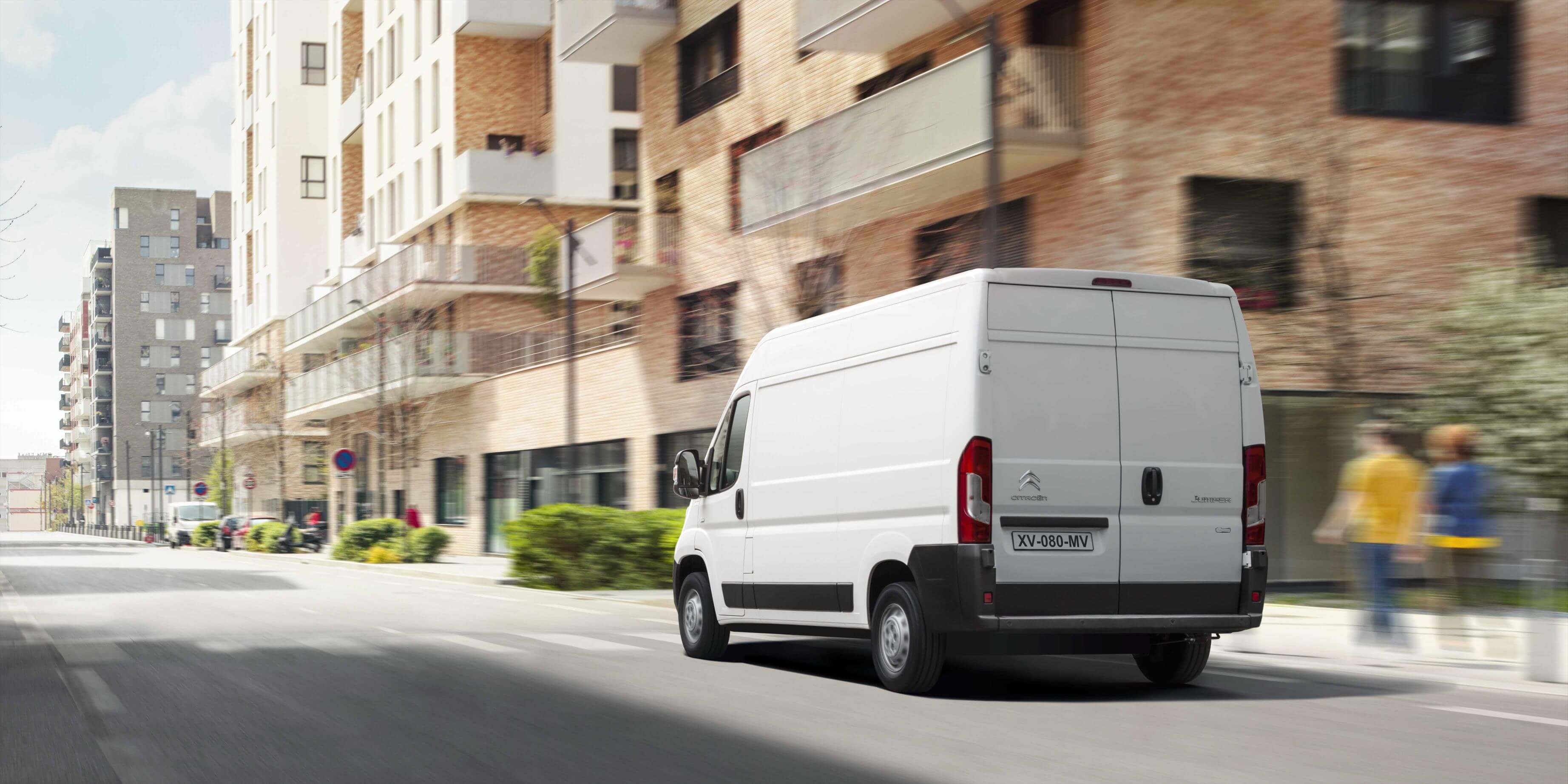 Trasera del Citroën Jumper