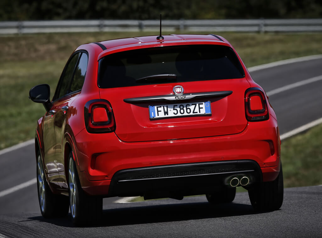 Fiat 500X Sport: zaga.