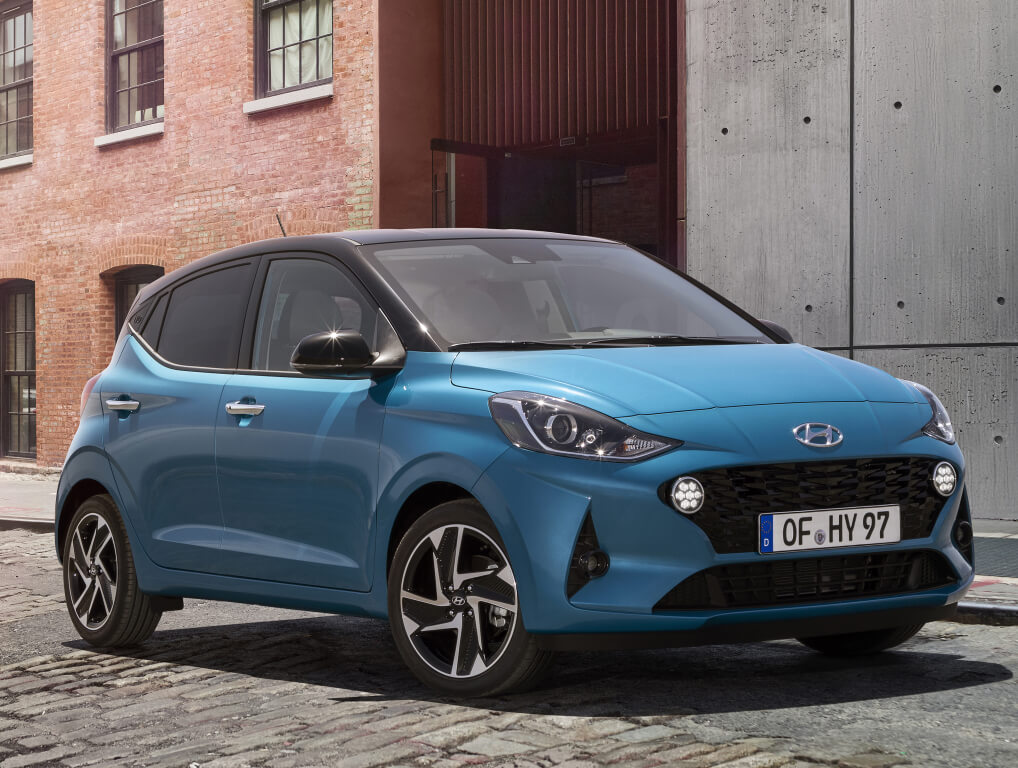 Hyundai i10 2020: frontal.