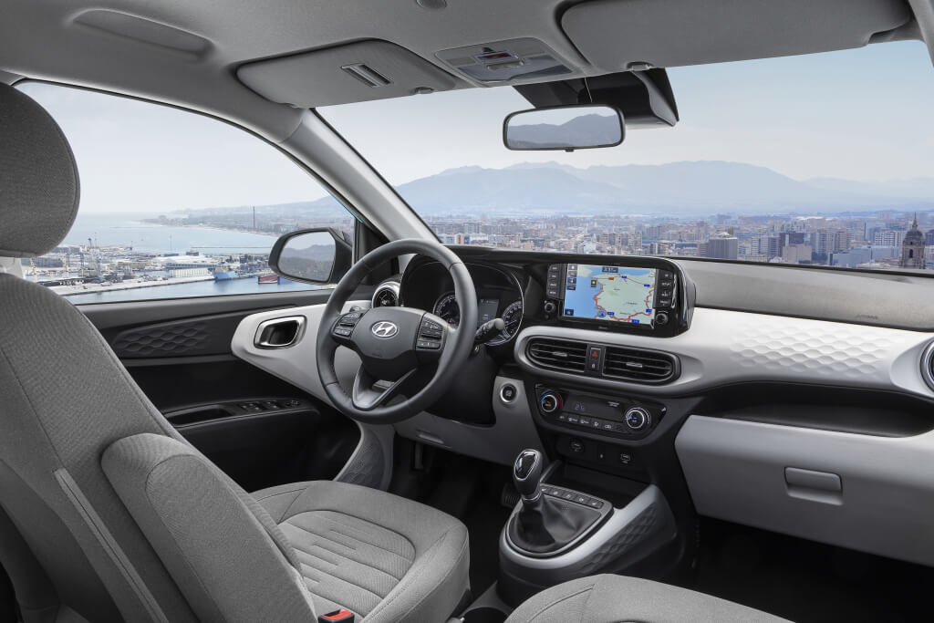 Hyundai i10 2020: interior.
