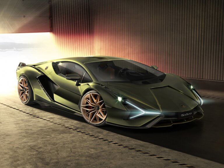 Lamborghini Sián, el primer híbrido de la marca es además un V12