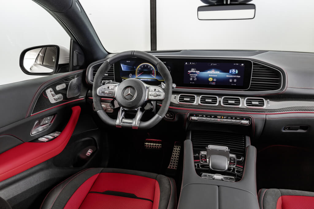 Mercedes-AMG GLE 53 Coupé, interior.