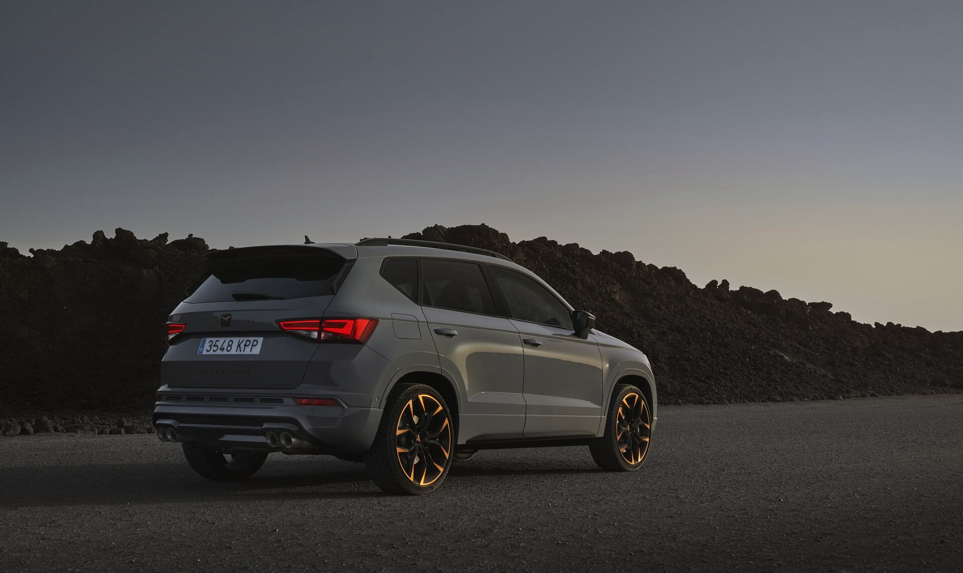 Cupra Ateca Limited Edition: trasera.