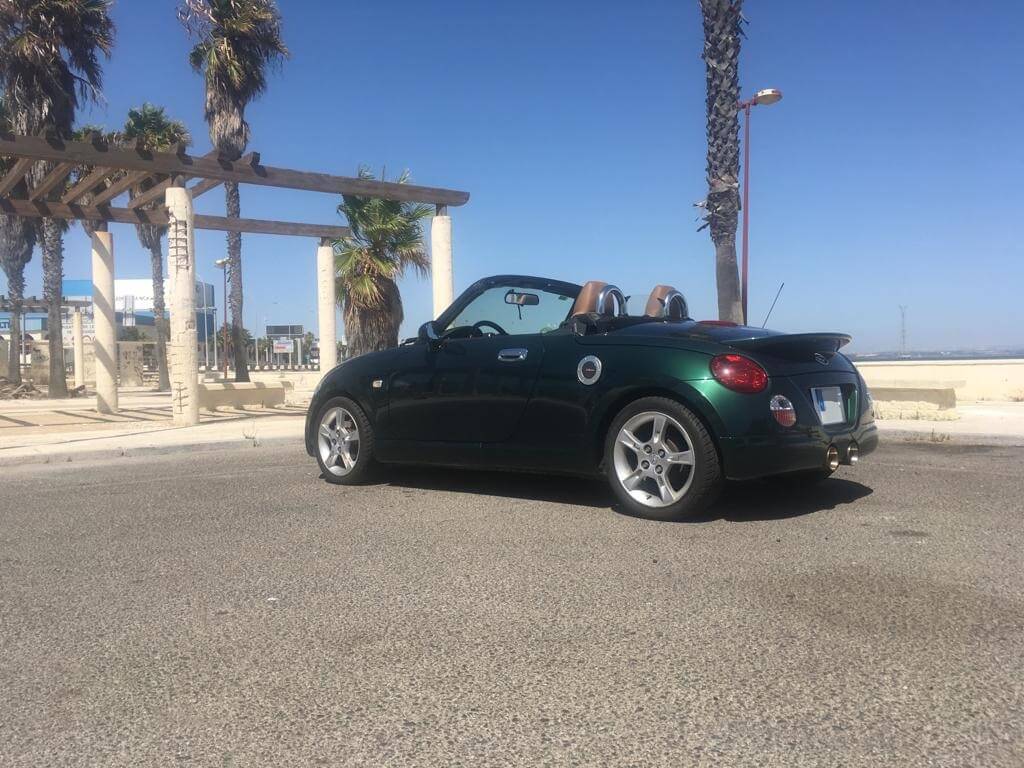 Daihatsu Copen: perfil.