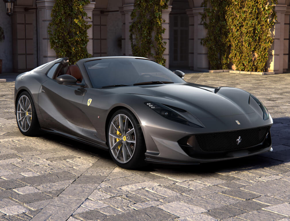 Ferrari 812 GTS, un guiño al pasado