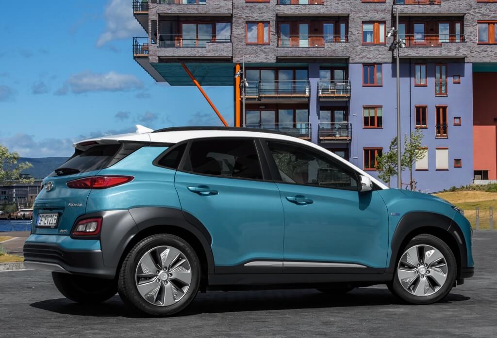 Trasera del Hyundai Kona Eléctrico