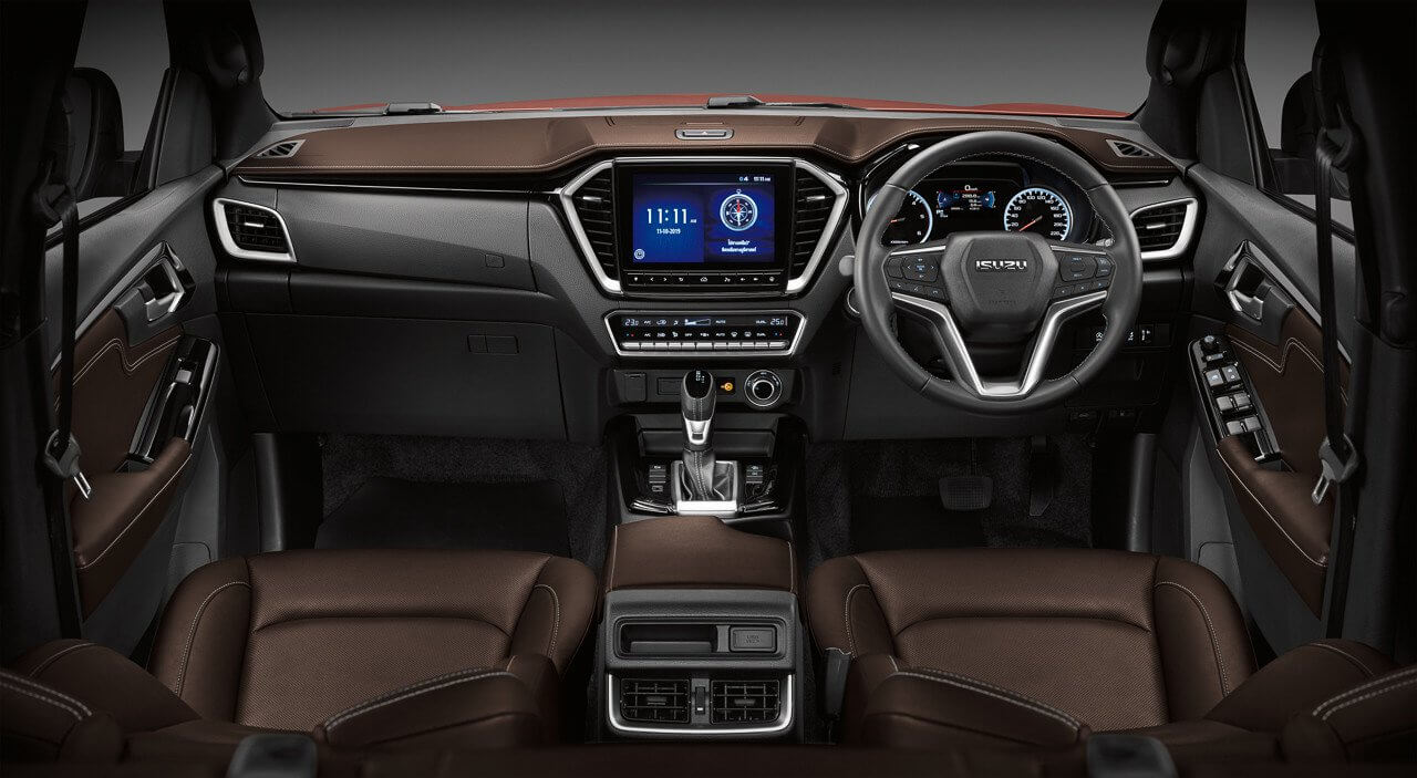Isuzu D-Max 2020: interior.