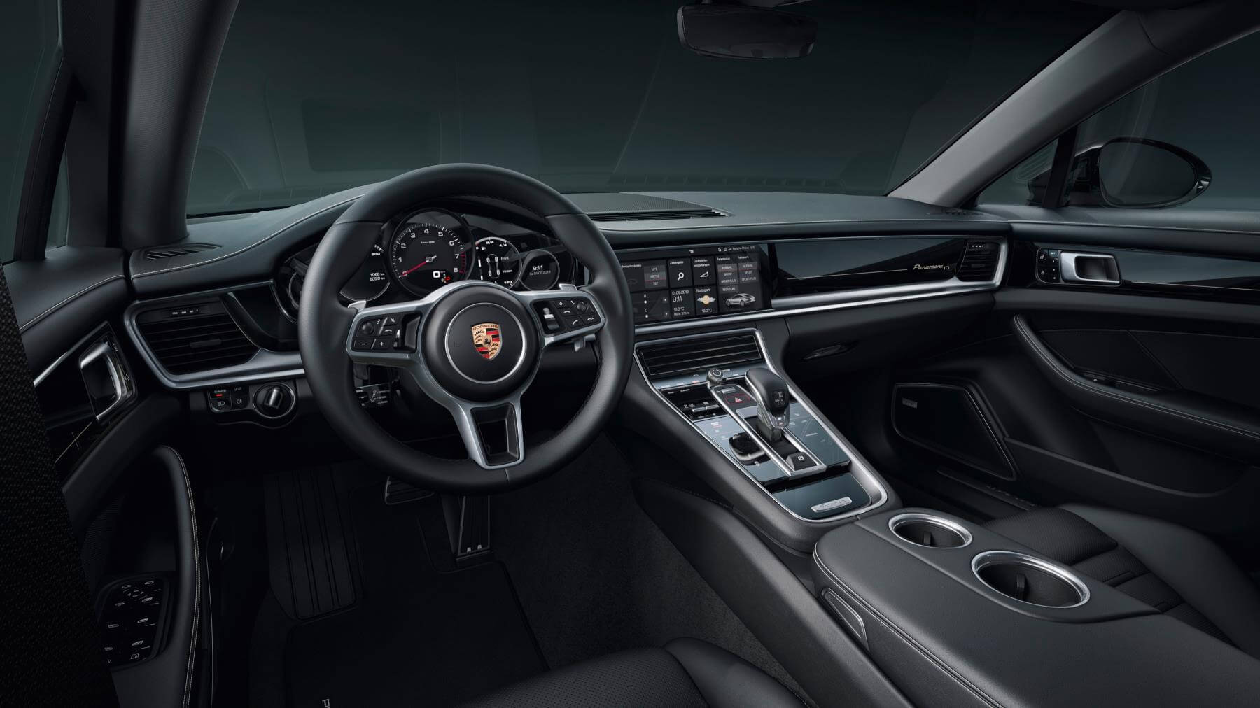 Interior del Porsche Panamera 10 Years Edition