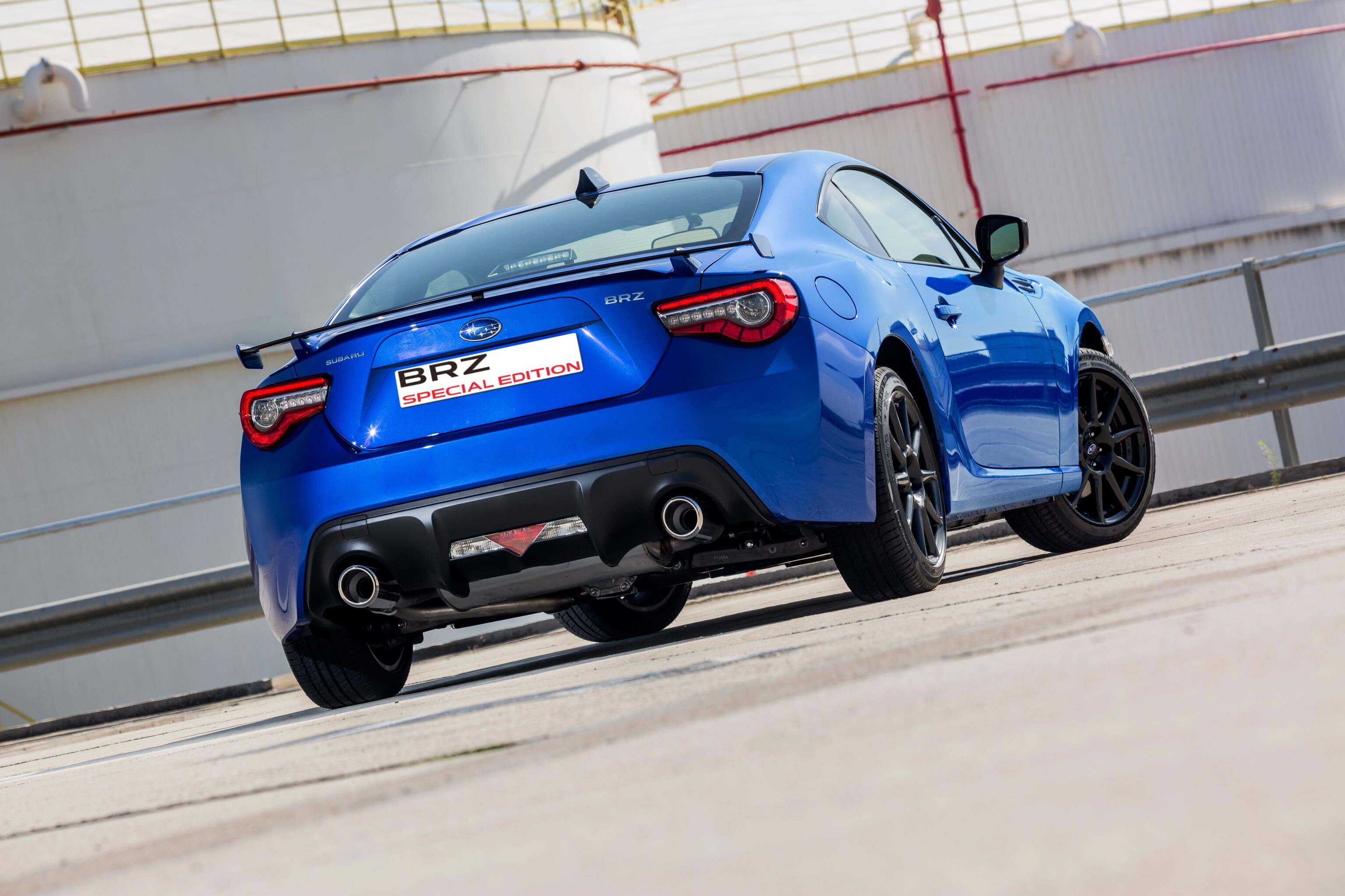 Trasera del Subaru BRZ Special Edition