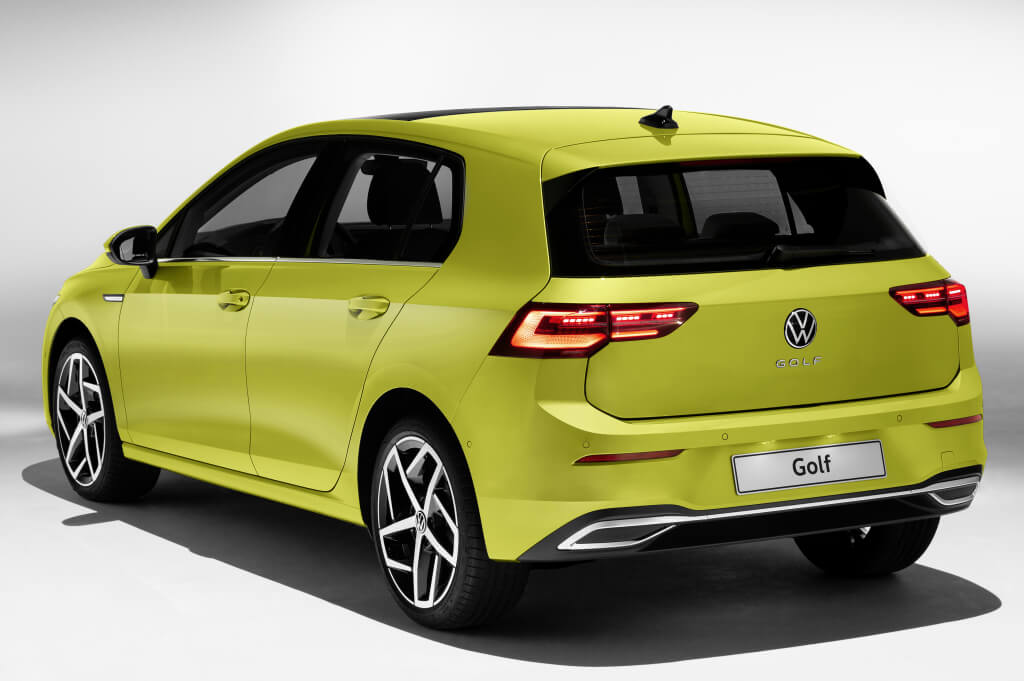 Pilotos del Volkswagen Golf VIII.