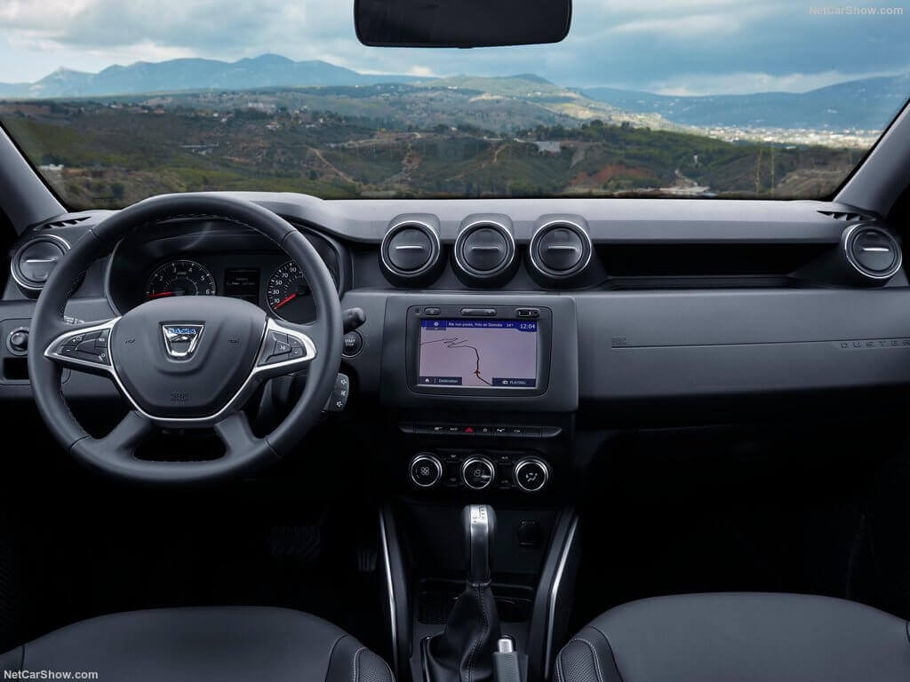 Interior del Dacia Duster