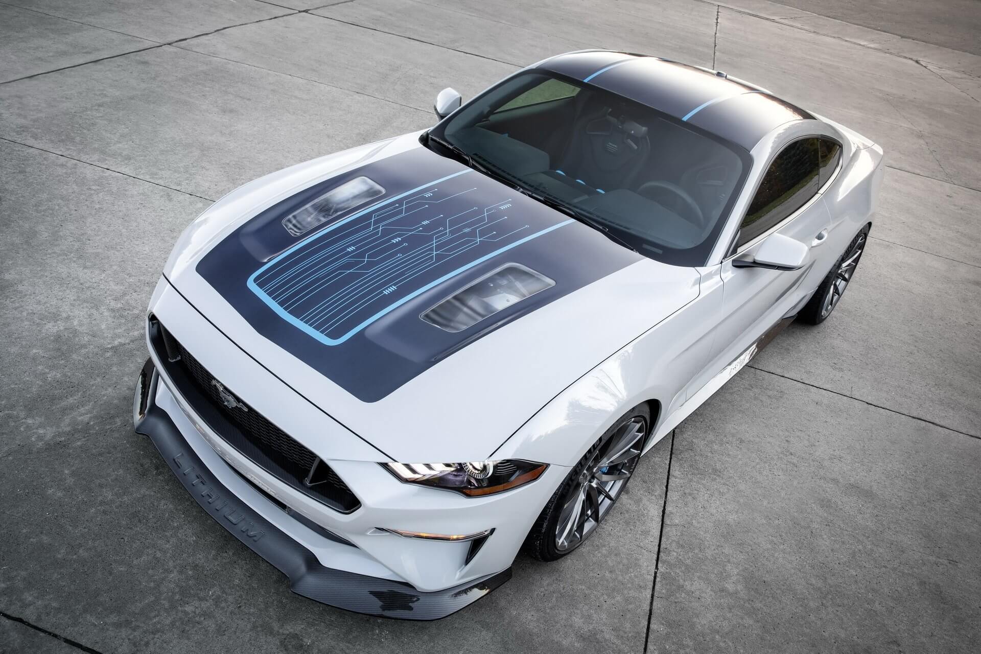 Ford Mustang Electric: frontal