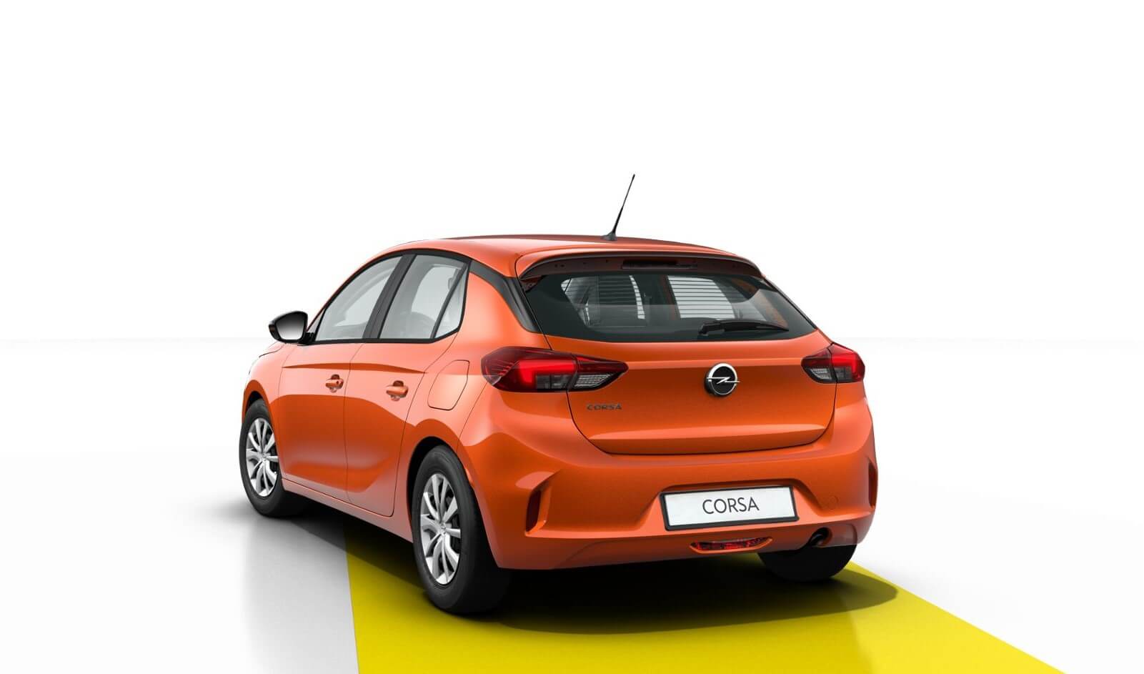 Opel Corsa Edition: trasera.