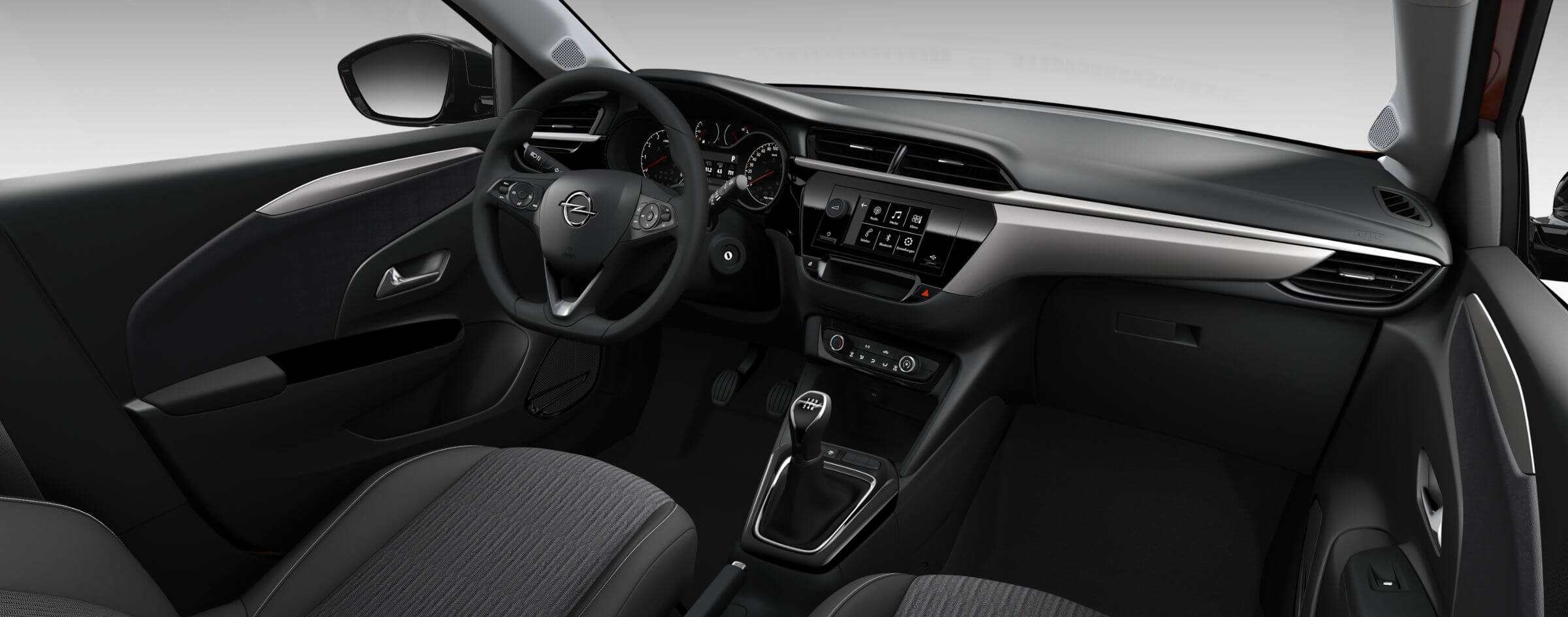 Opel Corsa Edition: interior.