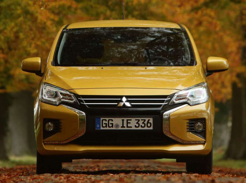 Parrilla del Mitsubishi Space Star 2020.