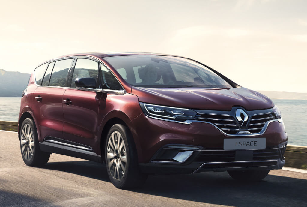 Renault Espace 2020: frontal.