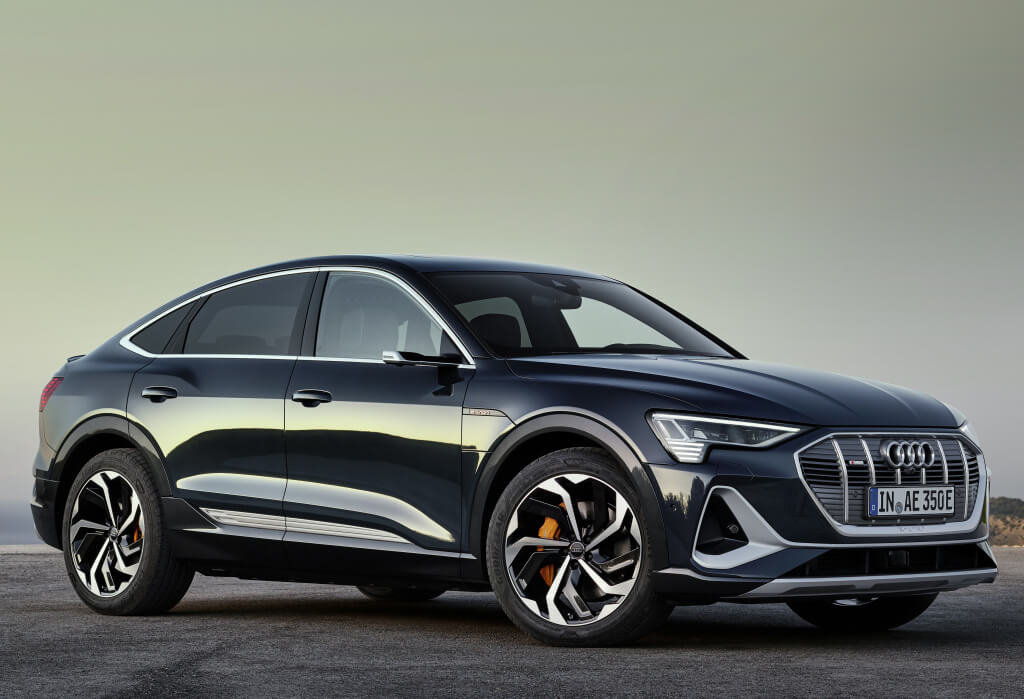 Audi e-tron Sportback: frontal.