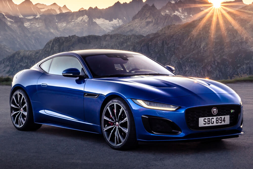 Diseño exterior dl Jaguar F-Type 2020.