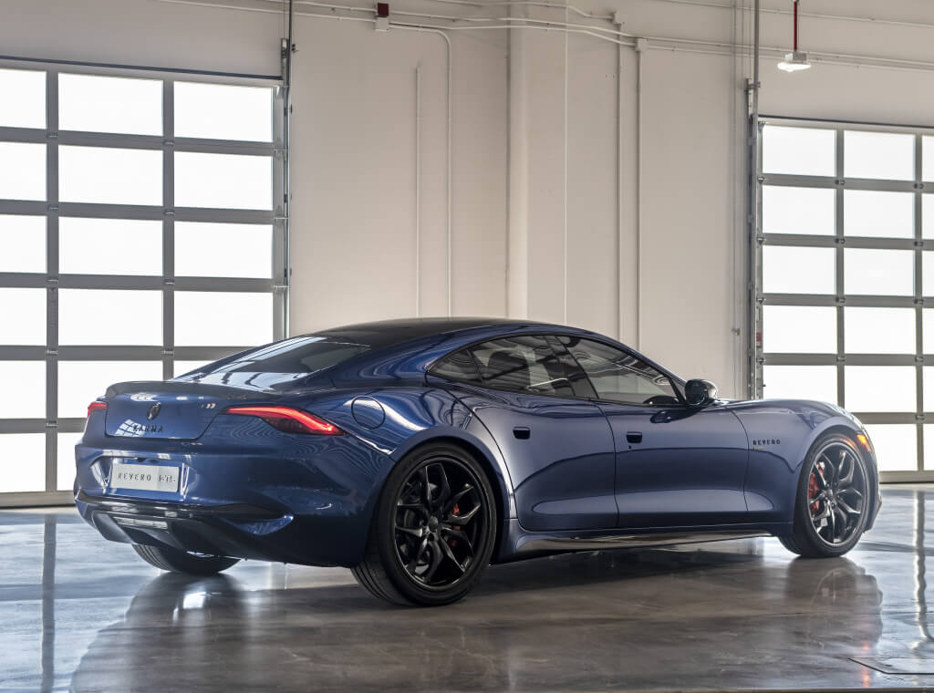 Karma Revero GTS: zaga.