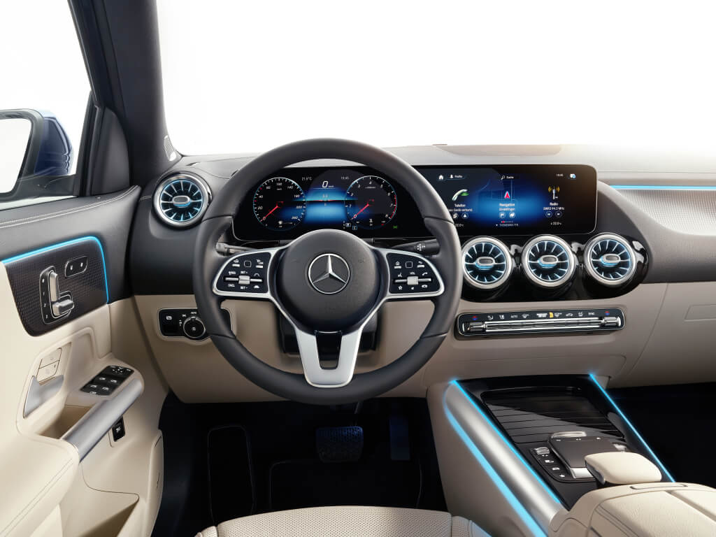 Mercedes GLA 2020, interior.