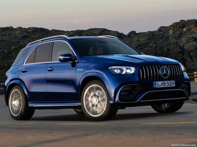 Frontal del Mercedes-AMG GLE 63.