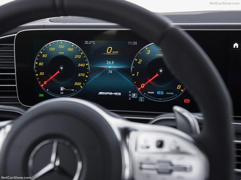 Mercedes-AMG GLS 63, cuadro de instrumentación.