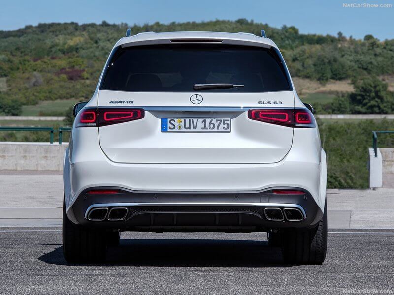 Mercedes-AMG GLS 63, trasera.