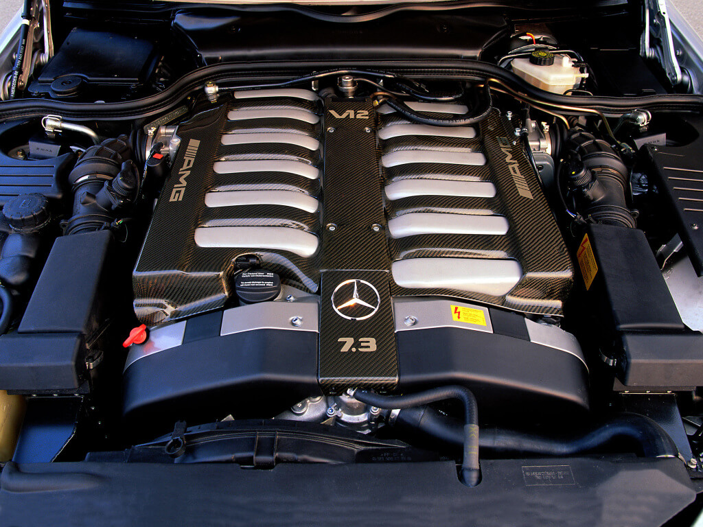 V12 7.3 AMG: motor.