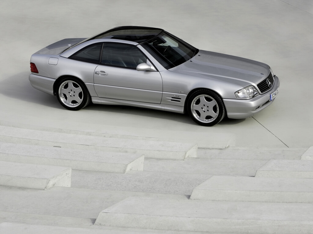 Mercedes SL73 AMG: lateral.