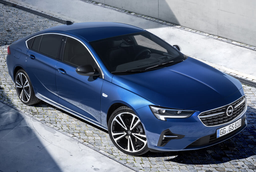 Opel Insignia Grand Sport: frontal.
