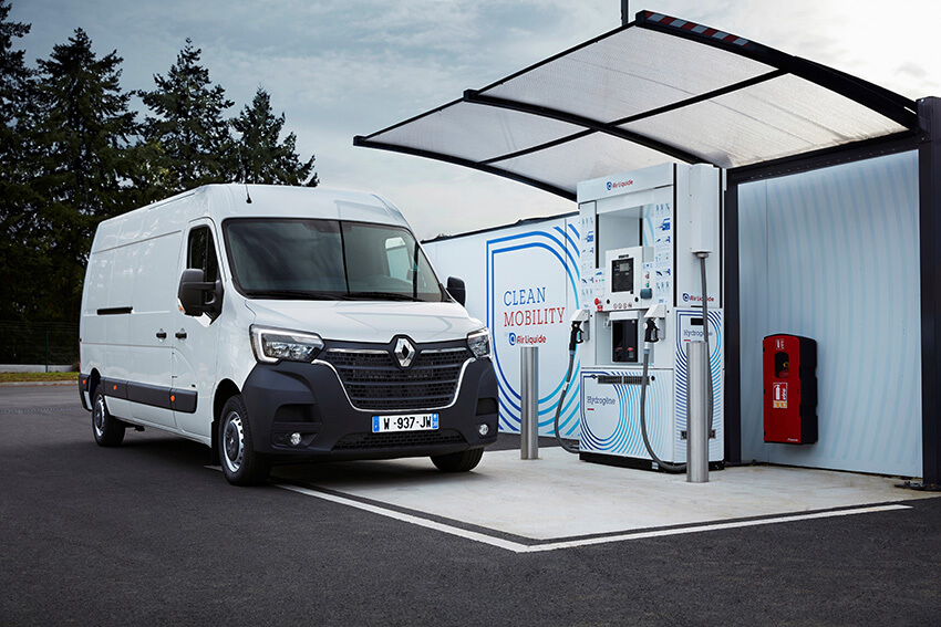 Renault Master Z.E. HY: frontal.