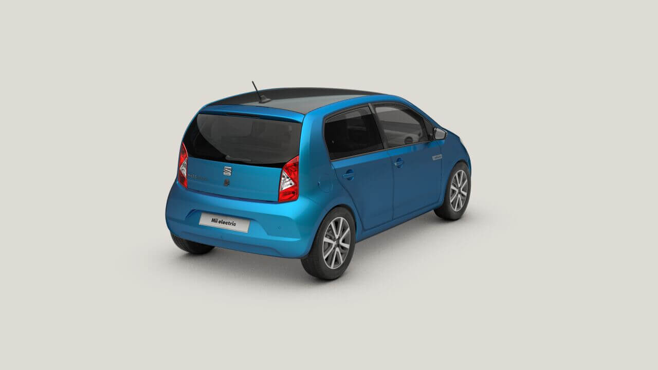 SEAT Mii Electric Plus: trasera.