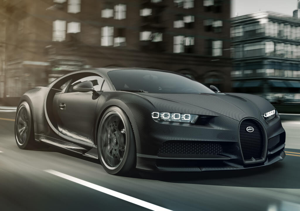 Bugatti Chiron Noire, el lado oscuro del lujo