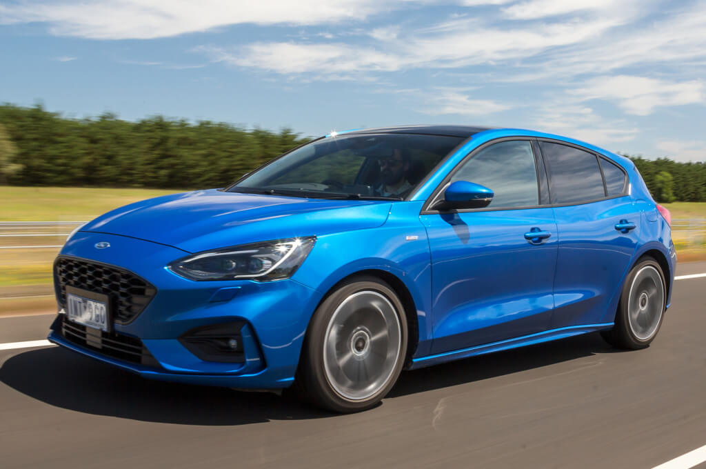 Ford Focus en marcha.