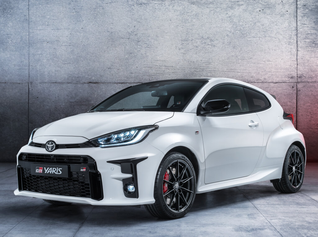 Toyota GR Yaris: frontal.